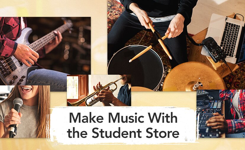 Make More Music With the Student Store. Curated for students at every level, with top gear for learning.