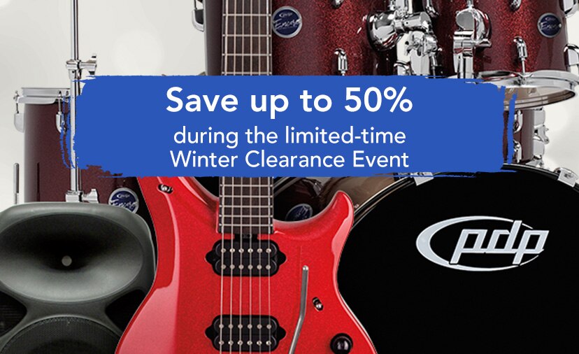 Save up to 50 percent during the limited-time winter clearance event