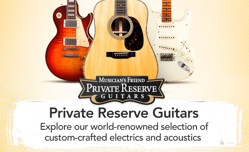 Private Reserve Guitars. Explore our world-renowned selection of custom-crafted electrics and acoustics.
