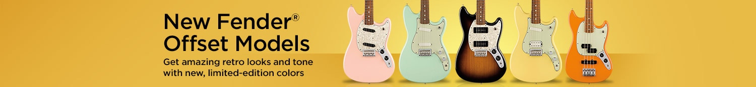New Fender Offset Models