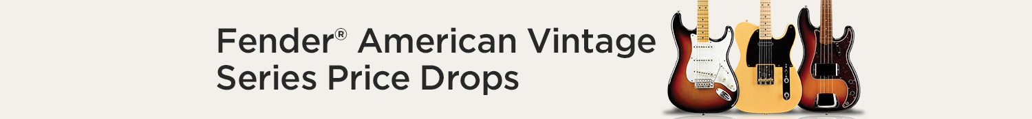 fender american vintage series price drops