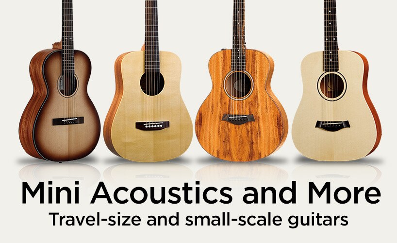 Mini Acoustics and More Travel Size and small scale guitars