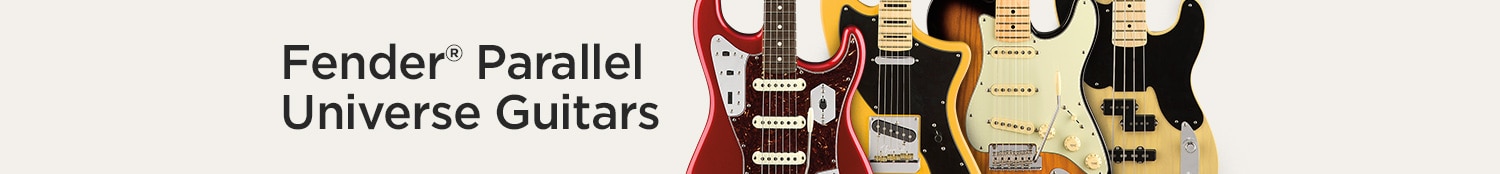 Fender parallel universe guitars