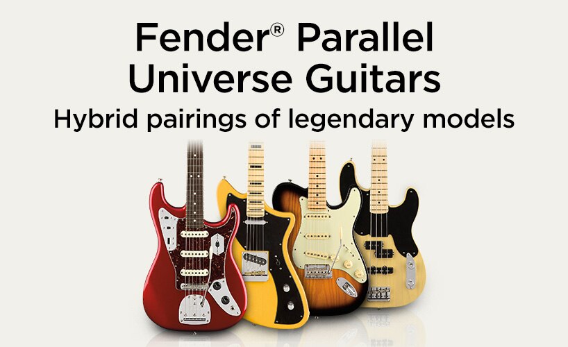 Fender parallel universe guitars