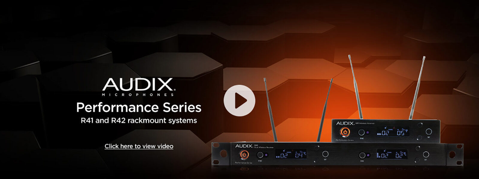 Audix microphones performance series video