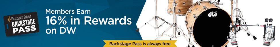 Backstage Pass Members Earn six teen percent in rewards on D W select items