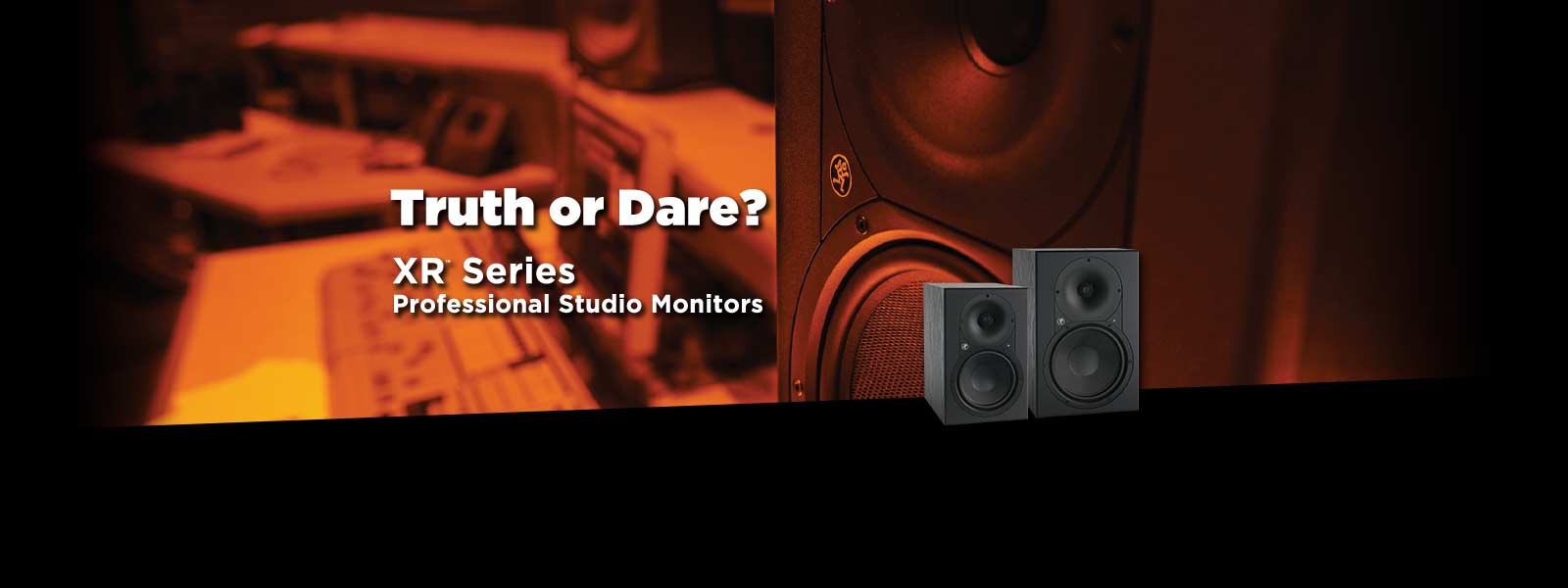 XR series professional studio monitors
