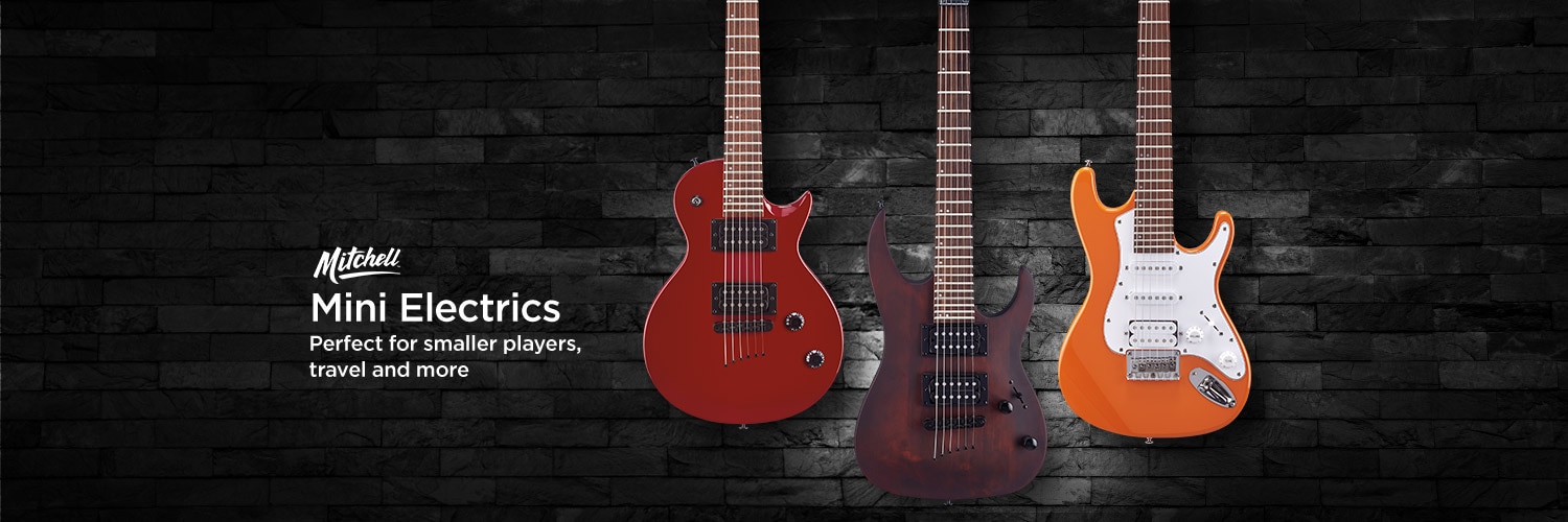 Mitchell mini electrics. Perfect for smaller players, travel and more