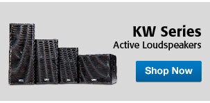 KW Series Active Loudspeakers