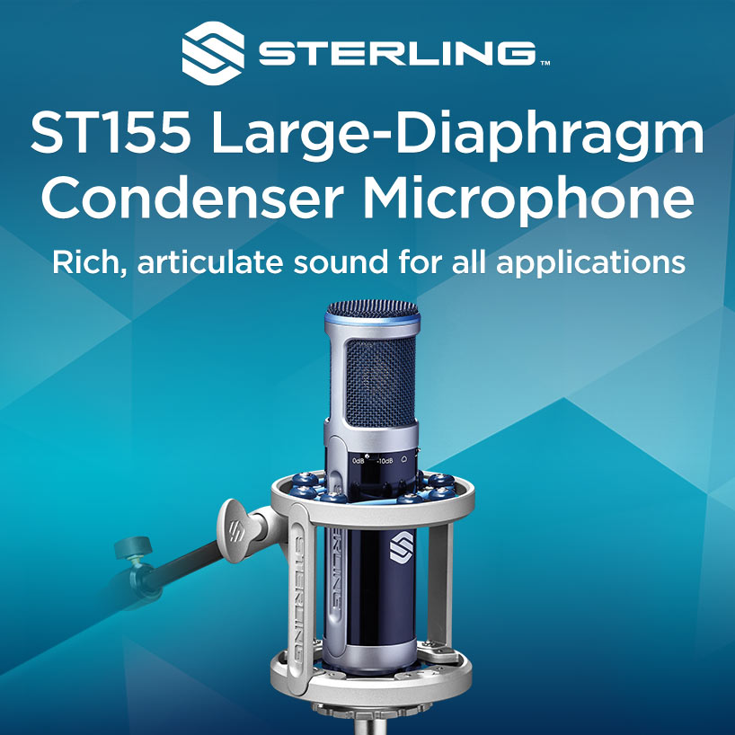 Sterling ST155 LArge-Diaphragm Condenser Microphone