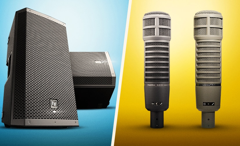 Go Live With Electro-Voice. Boost your performance with the best-selling ZLX-BT speakers and RE20 mic. Shop Now.