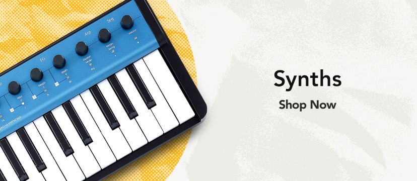 Synths. Shop Now