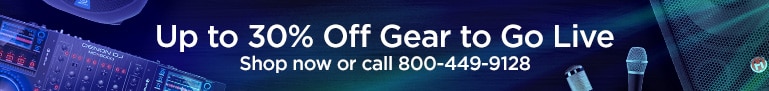 Up to 30% Off Gear to Go Live Shop Now or Call 800-449-9128