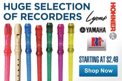 MF MD DR Huge Selection of Recorders 05-16-13