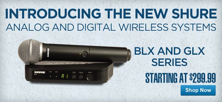 MF MD DT Introducing the New Shure analog and digital Wireless Systems 05-15-13