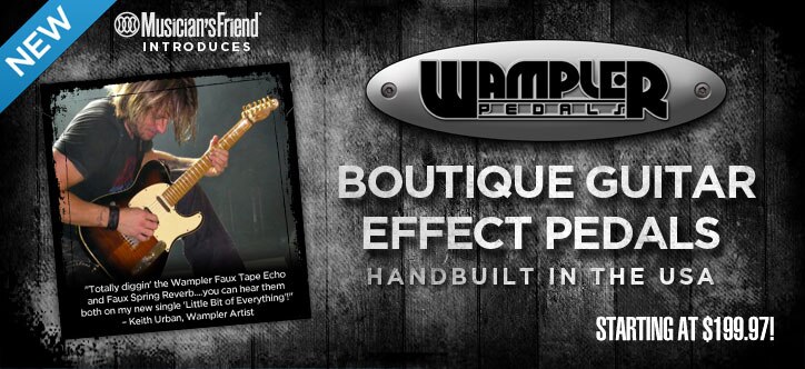 MF MD DT Musicians Friend Introduces Wampler Pedals 06-04-13