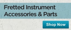 Guitar, bass parts bodies, necks, bridges, tuning keys, pick-ups and knobs.