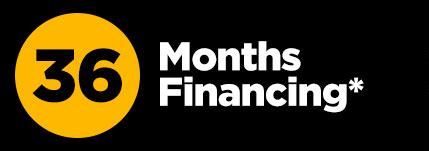 36 months promotional financing *