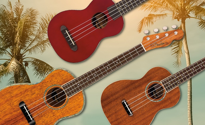 Fender® California Coast Ukuleles