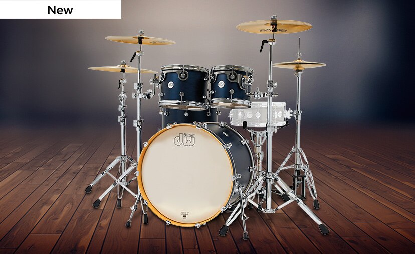 New DW Design Series 4-Piece Shell Pack - Your choice of two limited-edition finishes for only $999.99