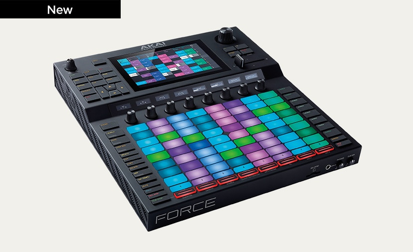 New Akai Force Put standalone electronic production at your fingertips