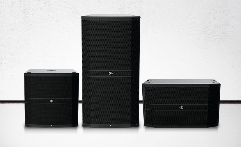 Take Your Music to the Masses Play out more with new top-of-the-line Mackie DRM Series loudspeakers