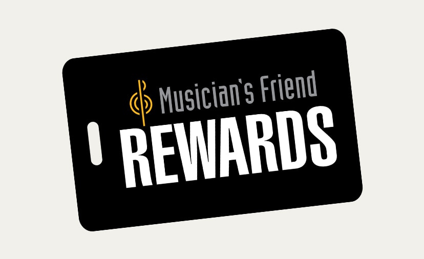 Musician's Friend Rewards 8 back in rewards