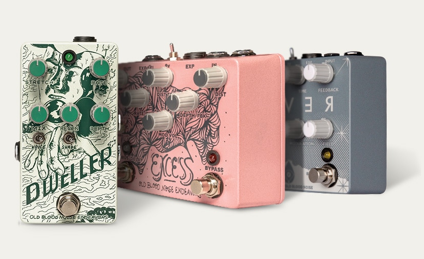 Play Out With Imagination. Musician's Friend welcomes Old Blood Noise Endeavors effects pedals