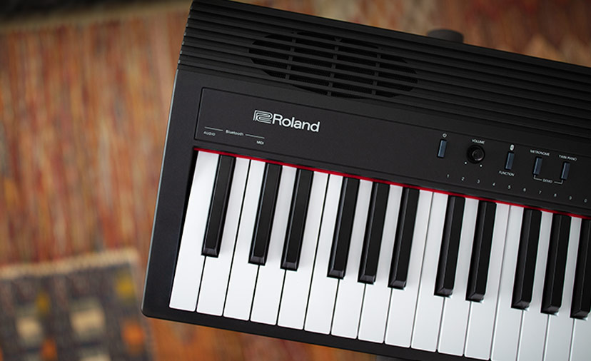 Roland GO:PIANO88 Play Anywhere. Shop or call 800-449-9128 for a tour of the exciting features