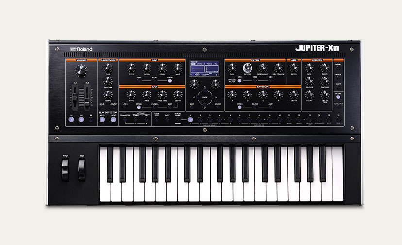 New Roland Jupiter Xm Keyboards Tiny powerhouses that load legendary sounds from the Roland Cloud