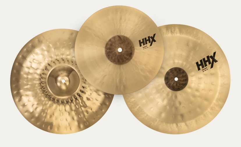 Sonically Unbeatable Get wise to H.H.X. Series cymbals and other premier Sabian cymbal packs