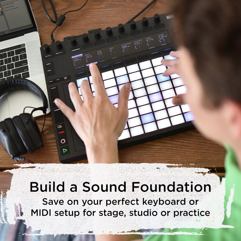 Build a Sound Foundation Save on your perfect keyboard or MIDI setup for stage, studio or practice