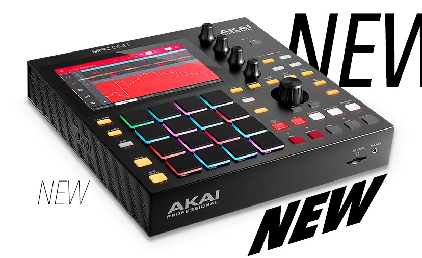 Breathtaking Beat Making - New standalone Akai M.P.C. One music production center In stock now get yours before they are gone