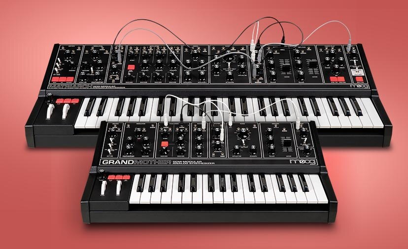 Moog Matriarch and Grandmother Dark Series - The Same Inspiring Synths in New, Sleek Black Finishes