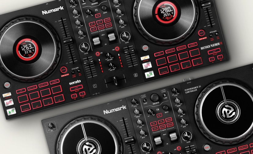 New Mixtrack F X Controllers from Numark - Professional controllers packed with new F X , all at an affordable price