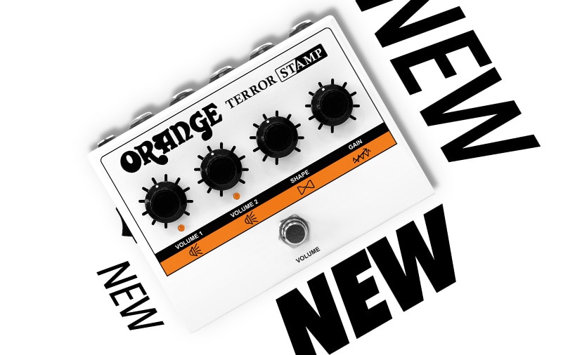 Orange Terror Stamp Pedal Amp