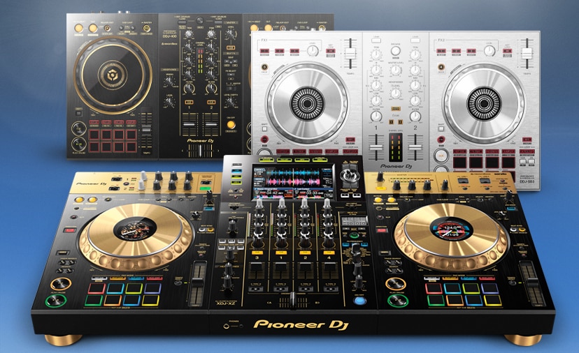 Make Your Set Shine With Pioneer D.J.'s New Limited Edition Gold X.D.J-X.Z. and D.D.J. four hundred, and Silver D.D.J. S.B.3