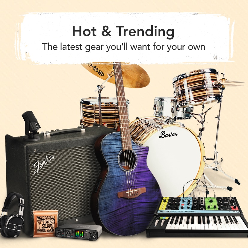 Hot and Trending The latest and greatest gear you'll want for your own
