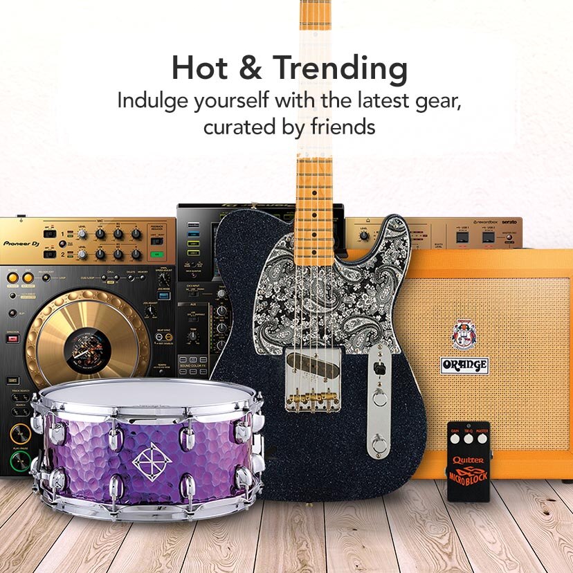 Hot and Trending - Indulge yourself with the latest gear, curated by friends