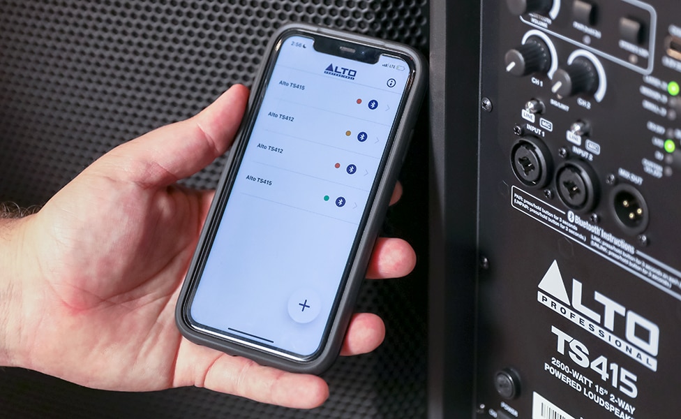 Alto Professional TS4 TrueSonic iOS App