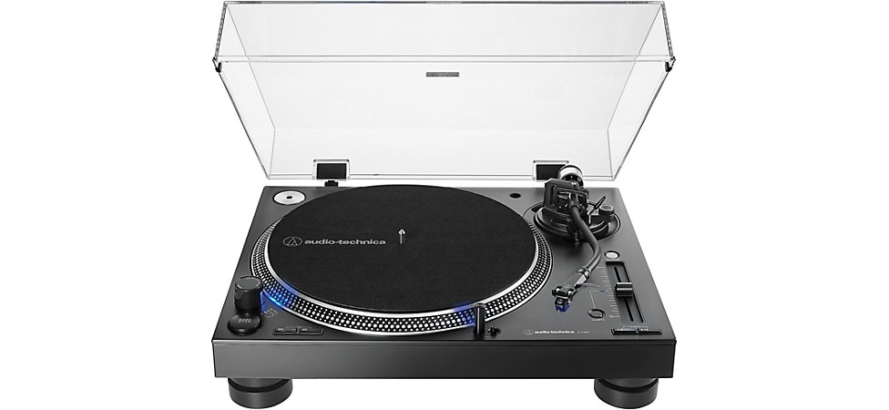 Audio-Technica AT-LP140XP Direct-Drive Professional DJ Turntable Black