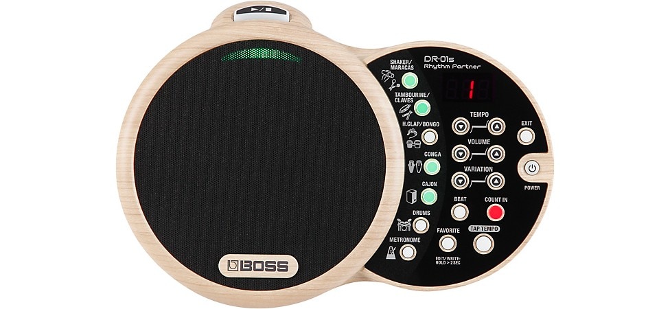 BOSS DR-01S Rhythm Partner Drum Machine