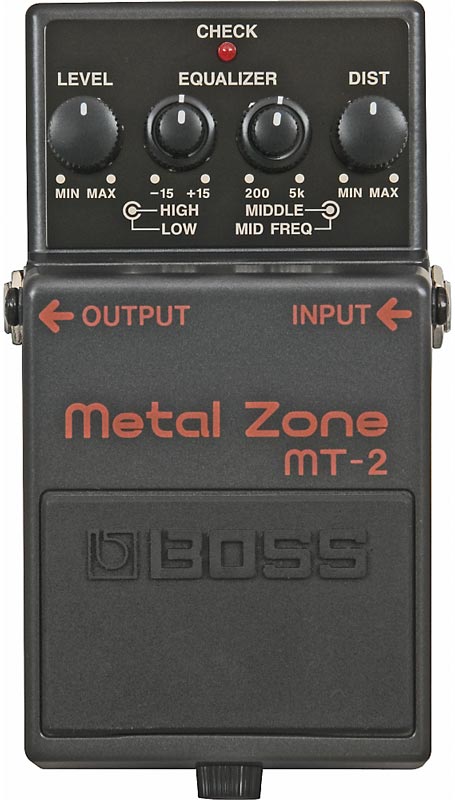 BOSS MT-2 Metal Zone Distortion Pedal
