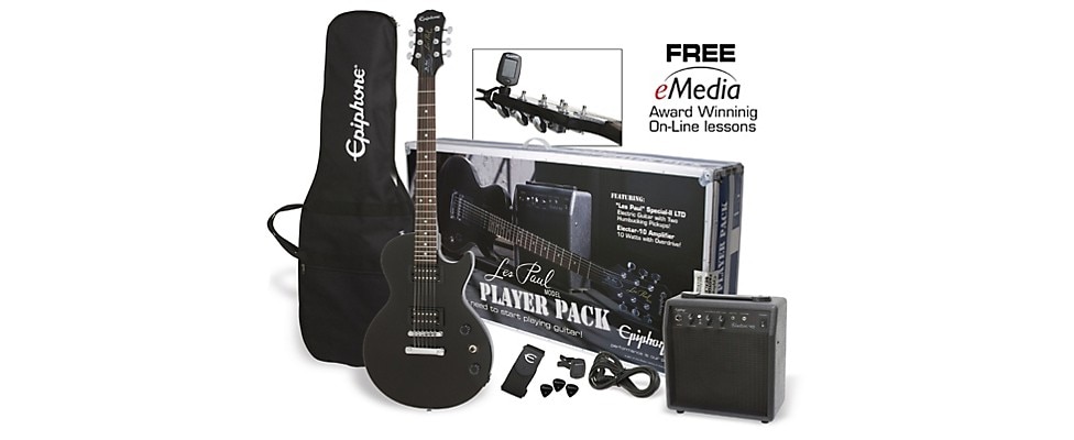 Les Paul Electric Guitar Player Pack