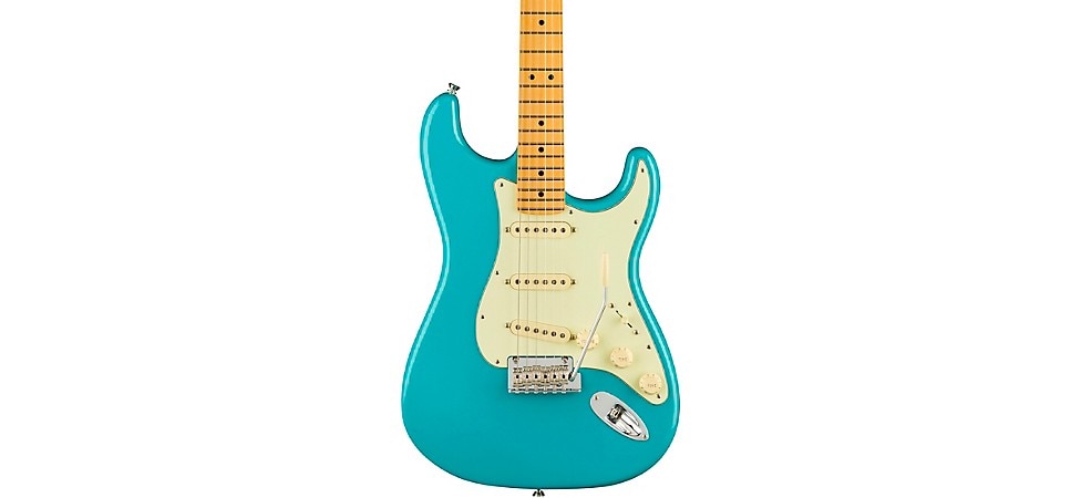 Fender American Professional II Stratocaster Maple Fingerboard Electric Guitar Miami Blue