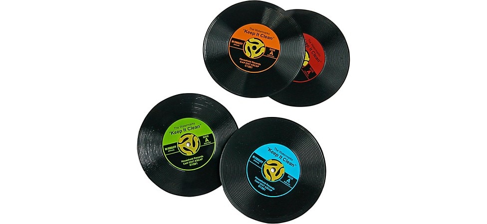 GAMAGO 45 Record Coasters (4-Pack)