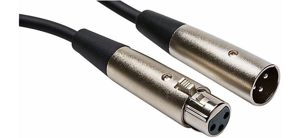 Hosa EBU-010 XLR Male to XLR Female AES/EBU Cable 10 ft.