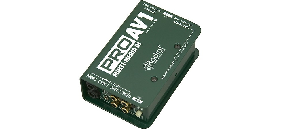 Radial Engineering ProAV1 Single-Channel Direct Box