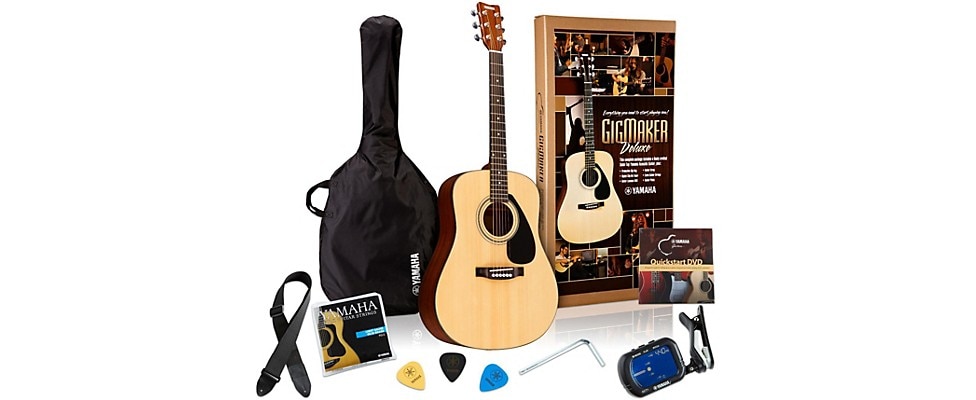 Yamaha GigMaker Deluxe Acoustic Guitar Pack