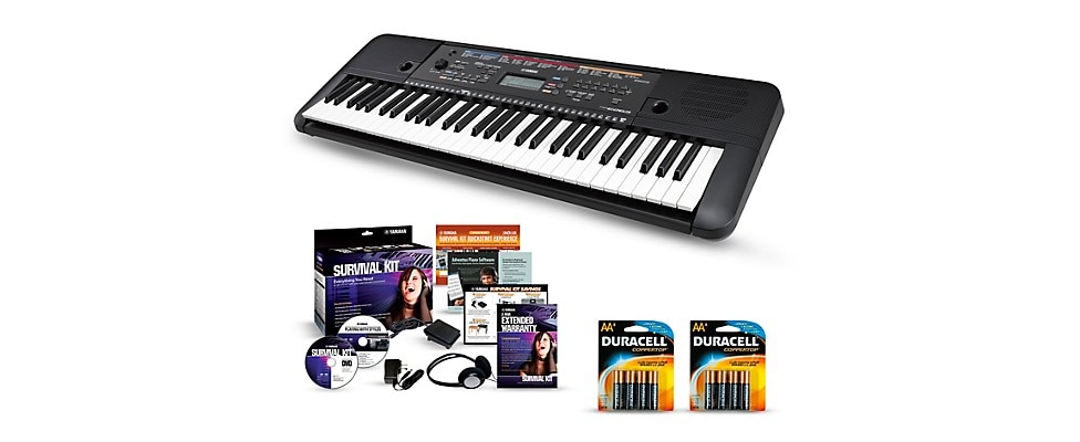 Yamaha PSR-E263 Portable Keyboard Essentials Package
